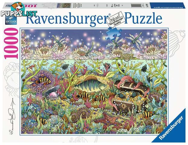 Ravensburger - Underwater Kingdom At Dusk Jigsaw Puzzle 1000 Piece Rb15988 - 4005556159888