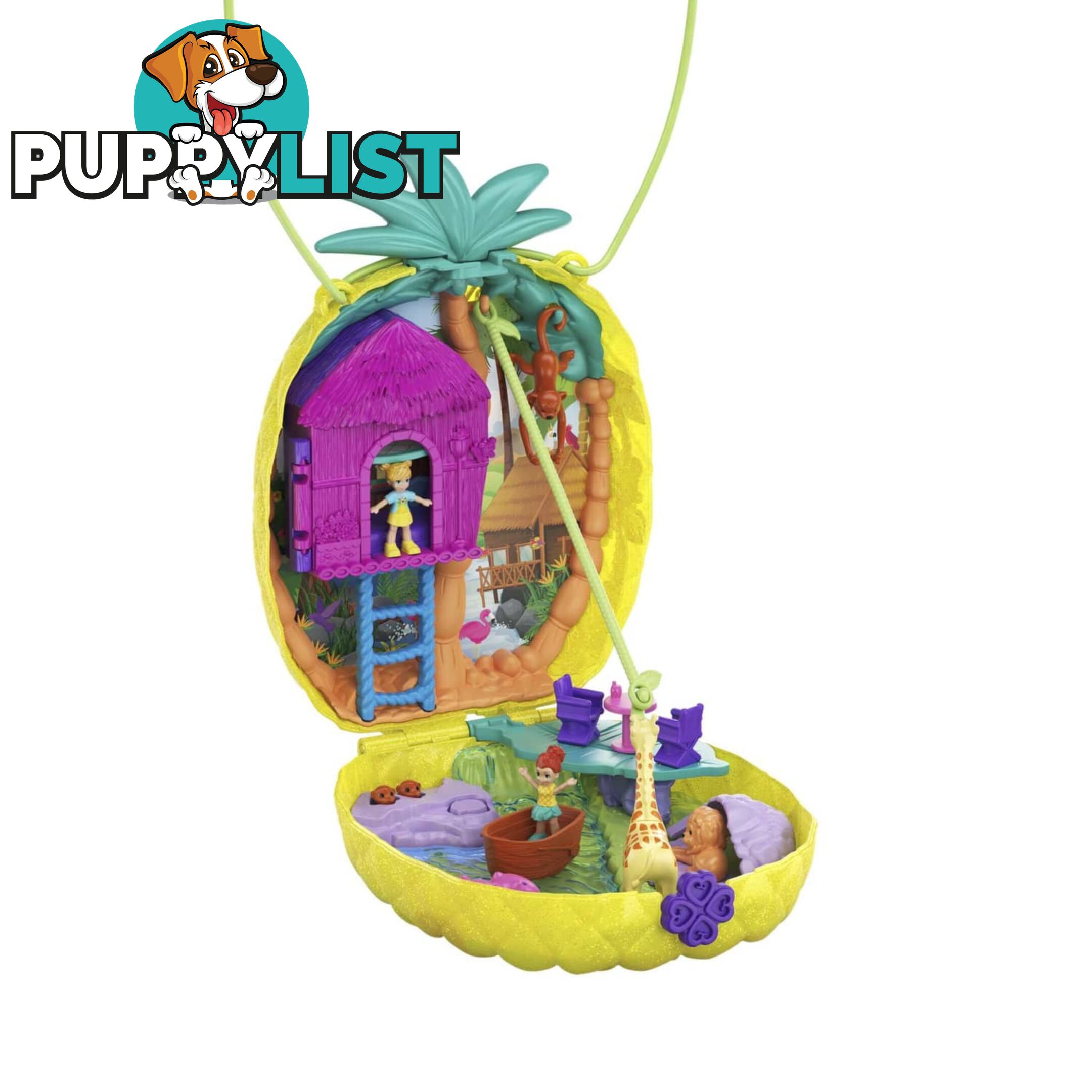 Polly Pocket - Pineapple Playset Mattel - Magkj64 - 887961828641