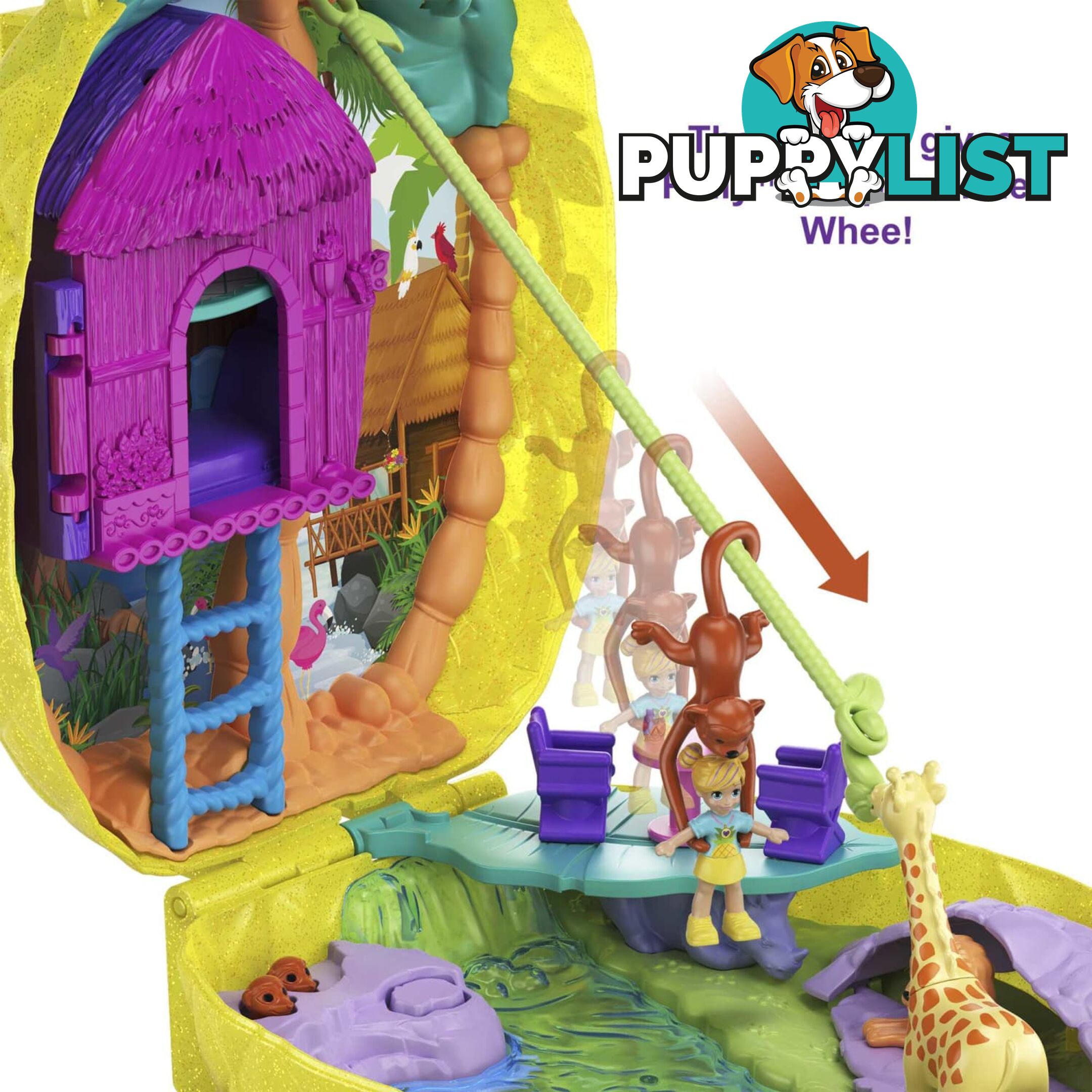 Polly Pocket - Pineapple Playset Mattel - Magkj64 - 887961828641