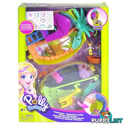 Polly Pocket - Pineapple Playset Mattel - Magkj64 - 887961828641