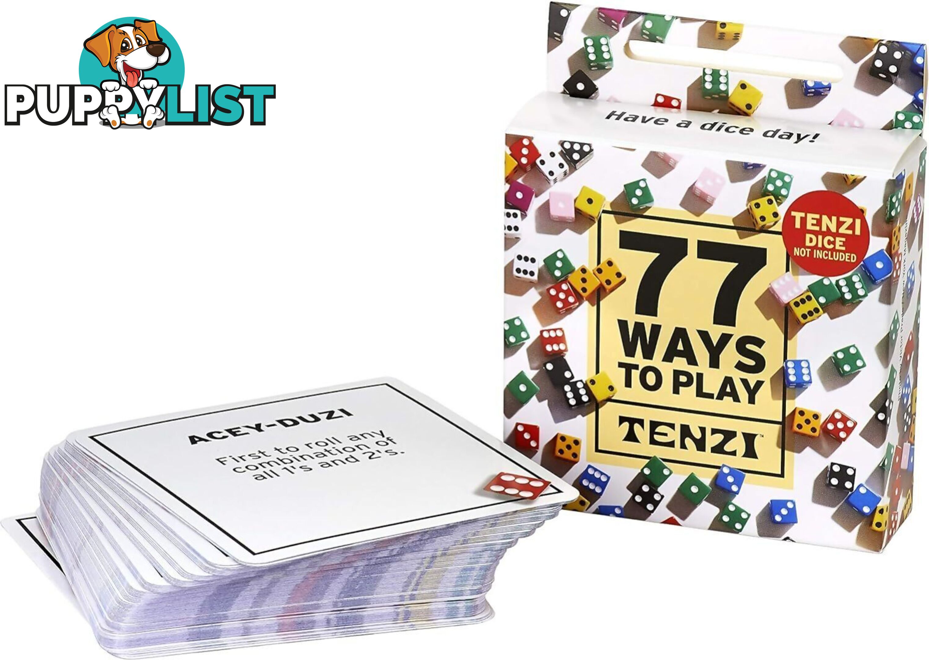 Tenzi - Game 77 Ways To Play Card Pack - Dztenzi77 - 091037538024