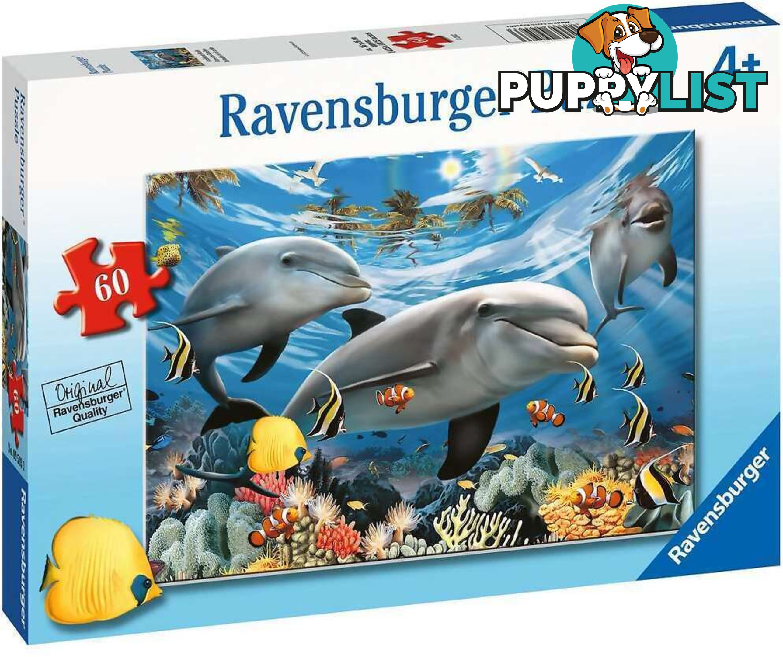 Ravensburger - R/b Carribean Smile Jigsaw Puzzle 60 Pieces - Mdrb095933 - 4005556095933