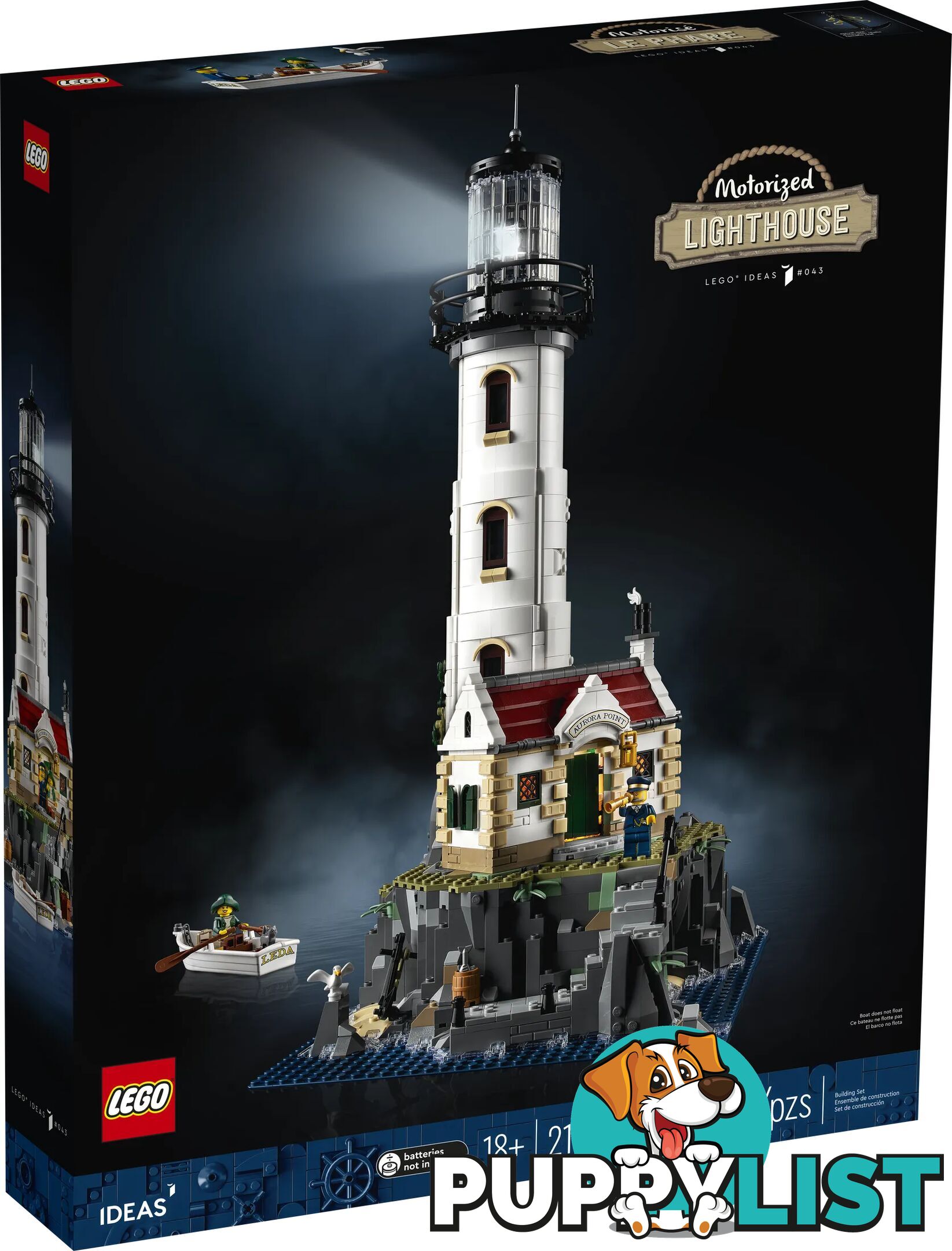 LEGO 21335 Motorised Lighthouse - LEGO Ideas - 5702017189925