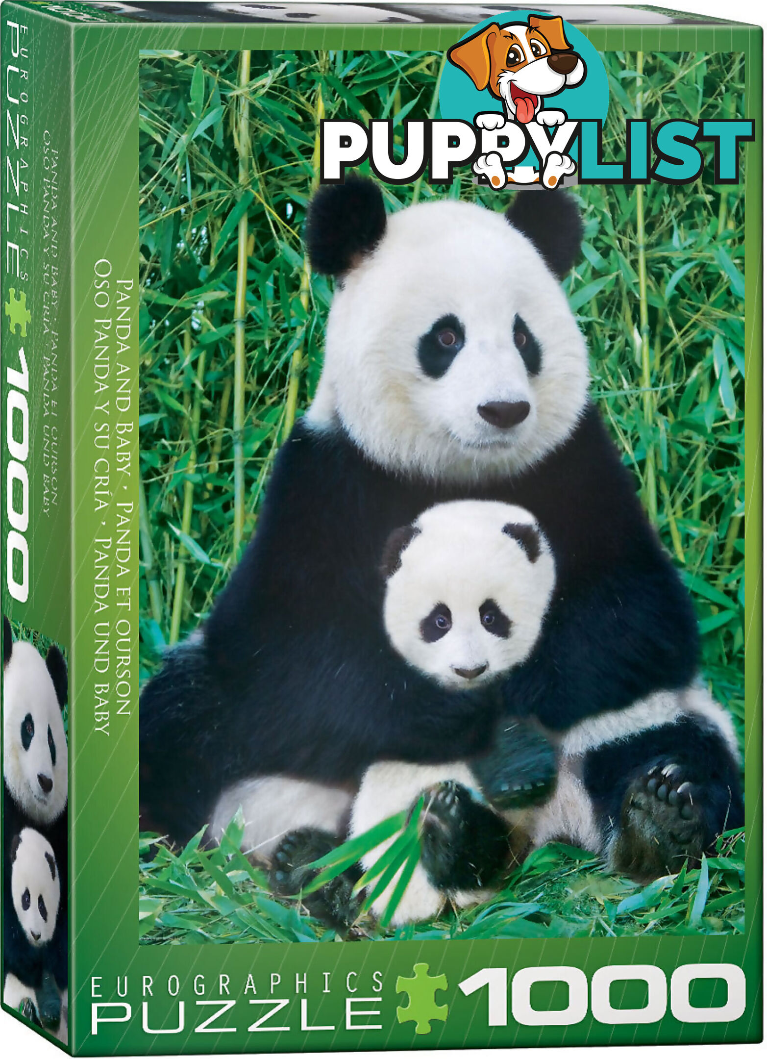 Eurographics - Panda & Baby - Jigsaw Puzzle 1000 Pieces Jdeur60173 - 628136601733