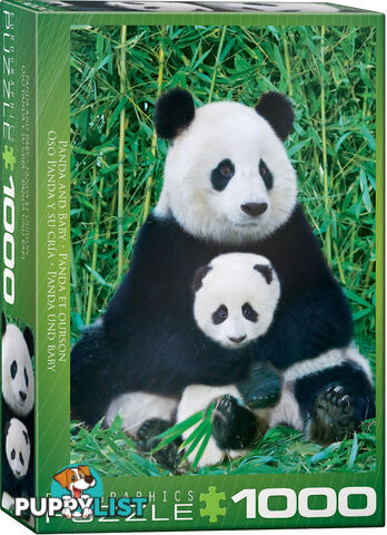 Eurographics - Panda & Baby - Jigsaw Puzzle 1000 Pieces Jdeur60173 - 628136601733