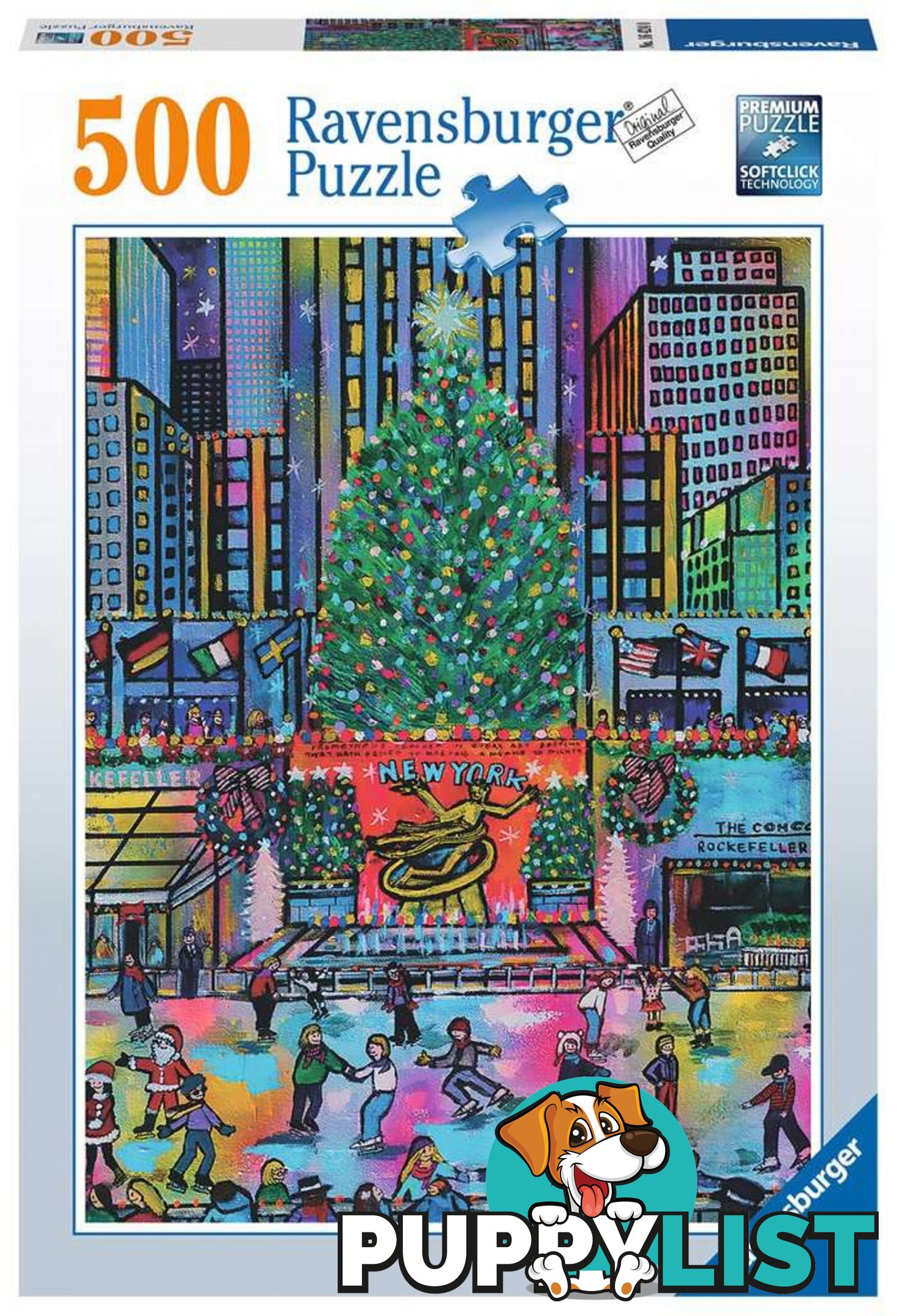 Ravensburger - Rockefeller Christmas 500 Pieces Rb16424 - 4005556164240