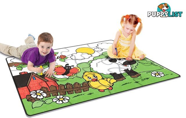 Little Brian - Paint-a-puzzle - Fun At The Farm - Mdltb211 - 5051170620562