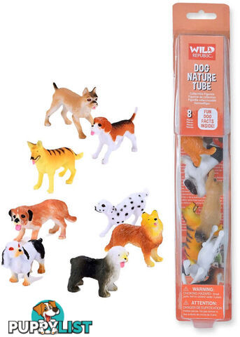 Wild Republic - Nature Tube Dog Collection - Wr12890 - 092389128901