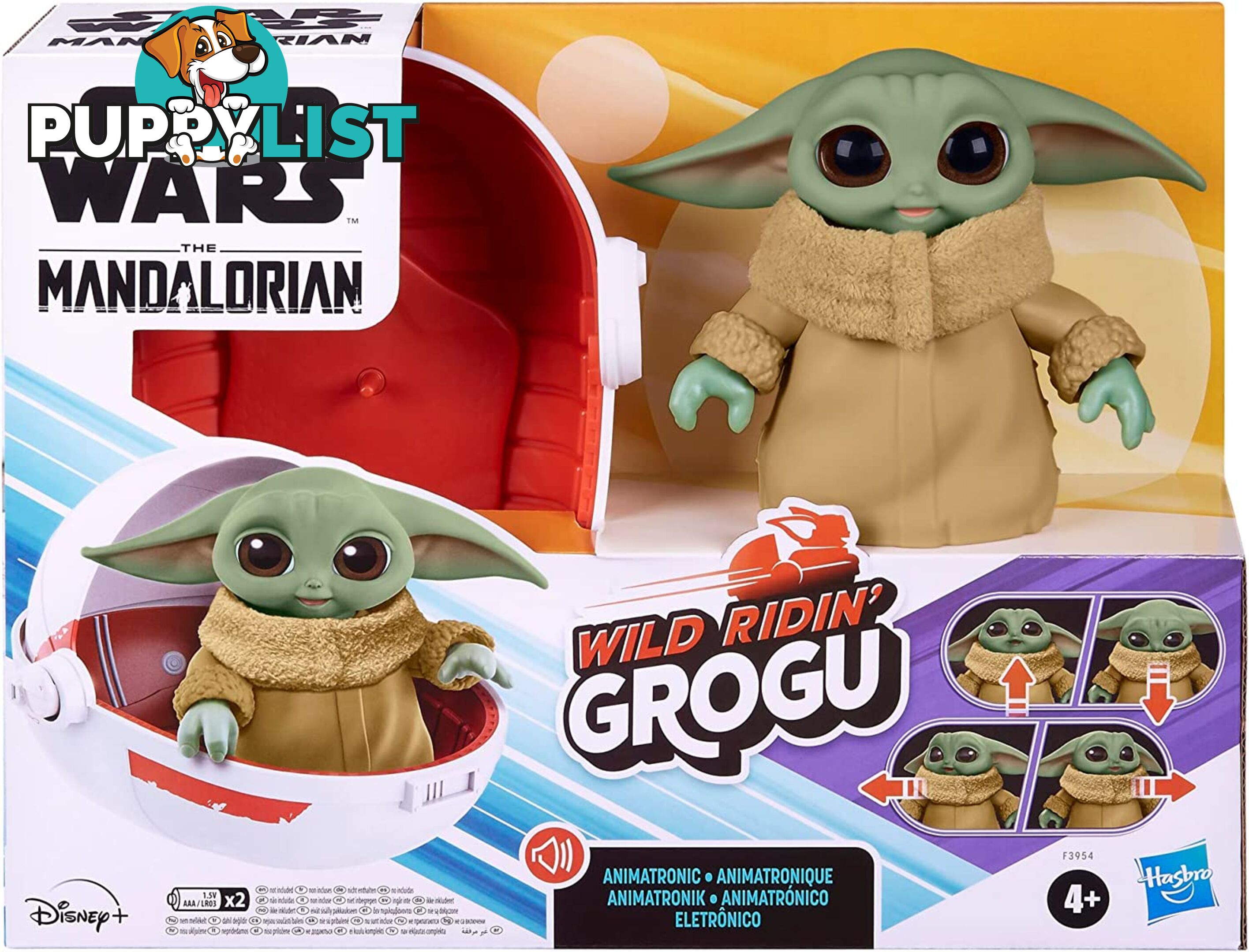 Star Wars Wild Ridin Grogu - Hbf39545loo - 5010994124410