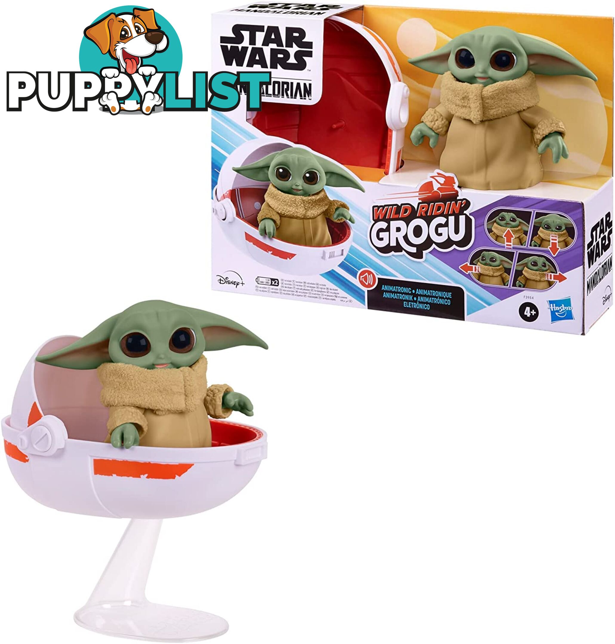 Star Wars Wild Ridin Grogu - Hbf39545loo - 5010994124410