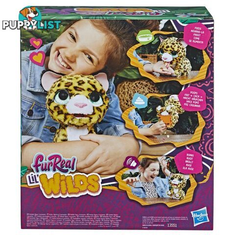 Furreal Lil Wilds Lolly The Leopard Animatronic Plush Pet 40+ Sounds And Reactions Hasbro - Hbf43945loo - 5010994110178