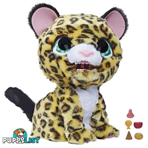 Furreal Lil Wilds Lolly The Leopard Animatronic Plush Pet 40+ Sounds And Reactions Hasbro - Hbf43945loo - 5010994110178