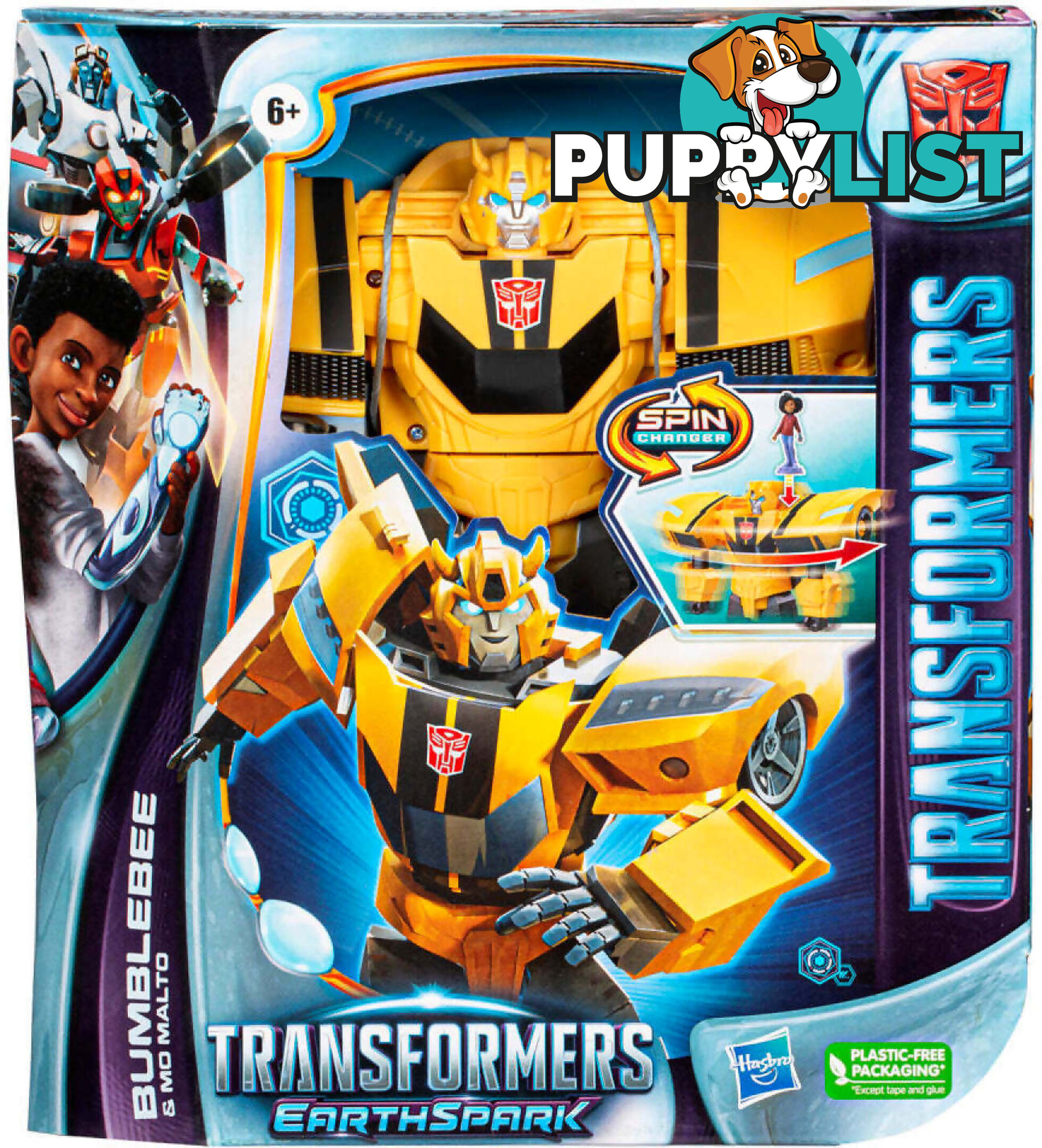 Transformers - Earthspark Spin Changer Bumblebee & Mo Malto- Hasbro - Hbf76625loo - 5010994184162