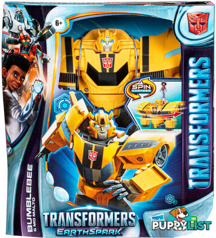 Transformers - Earthspark Spin Changer Bumblebee & Mo Malto- Hasbro - Hbf76625loo - 5010994184162