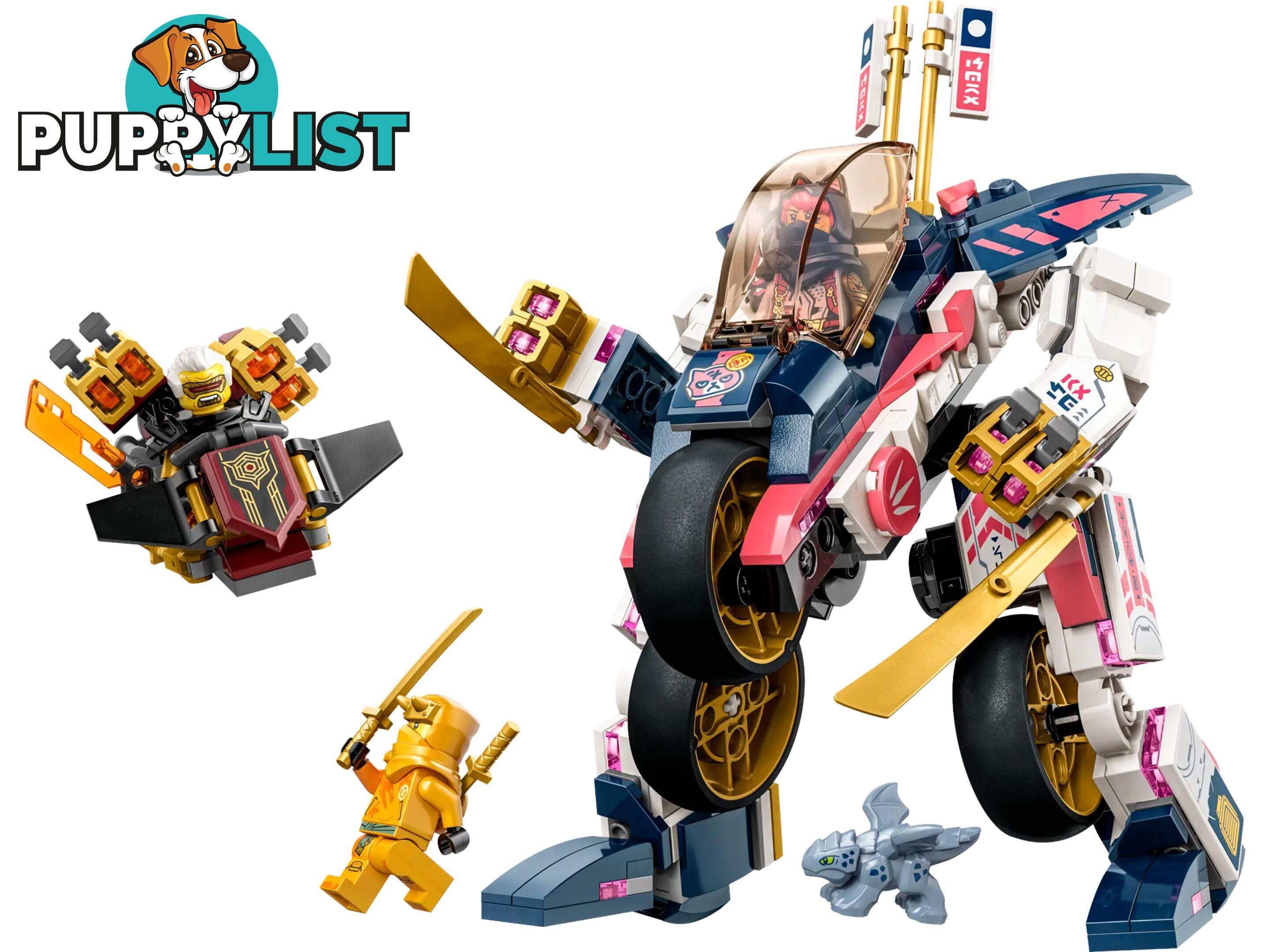 LEGO 71792 Sora's Transforming Mech Bike Racer - Ninjago - 5702017413075