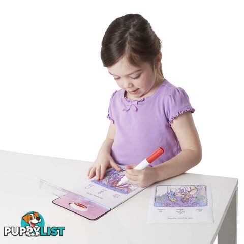 Melissa & Doug - On The Go Colorblast No-mess Colouring Pad - Princess Mdmnd5356 - 0000772053563