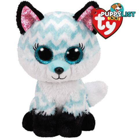 Ty Beanie Boos - Atlas - Aqua Fox 15cm Small 36368 - 008421363681