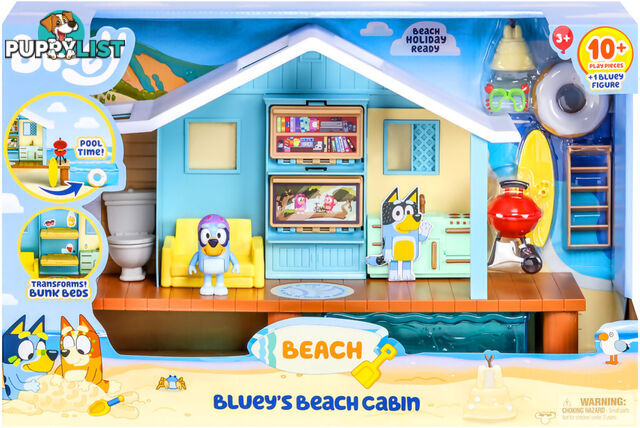 Bluey - S9 Blueyâ€™s Beach Cabin - Mj17551 - 630996175514