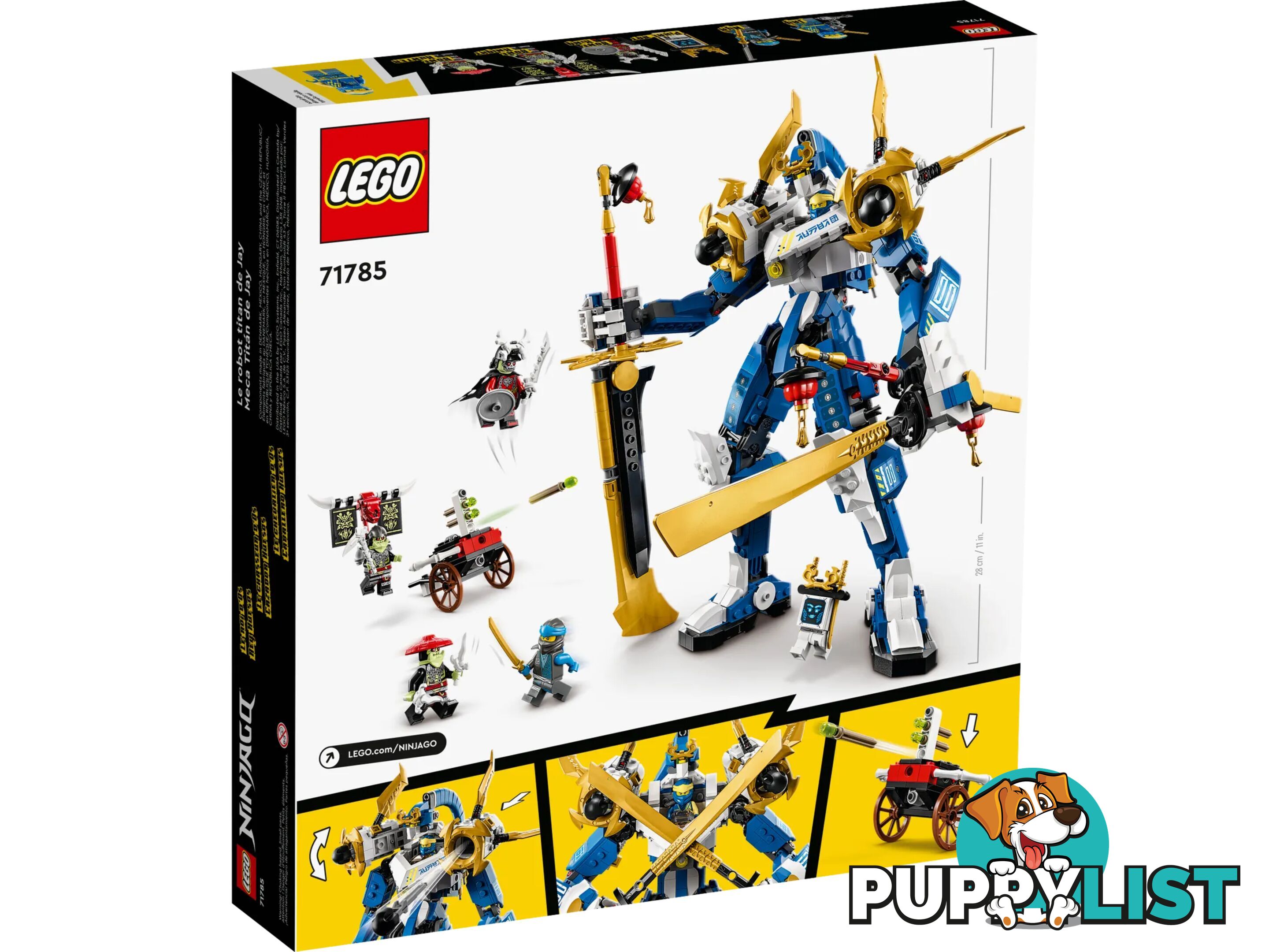 LEGO 71785 Jay's Titan Mech - Ninjago - 5702017413013