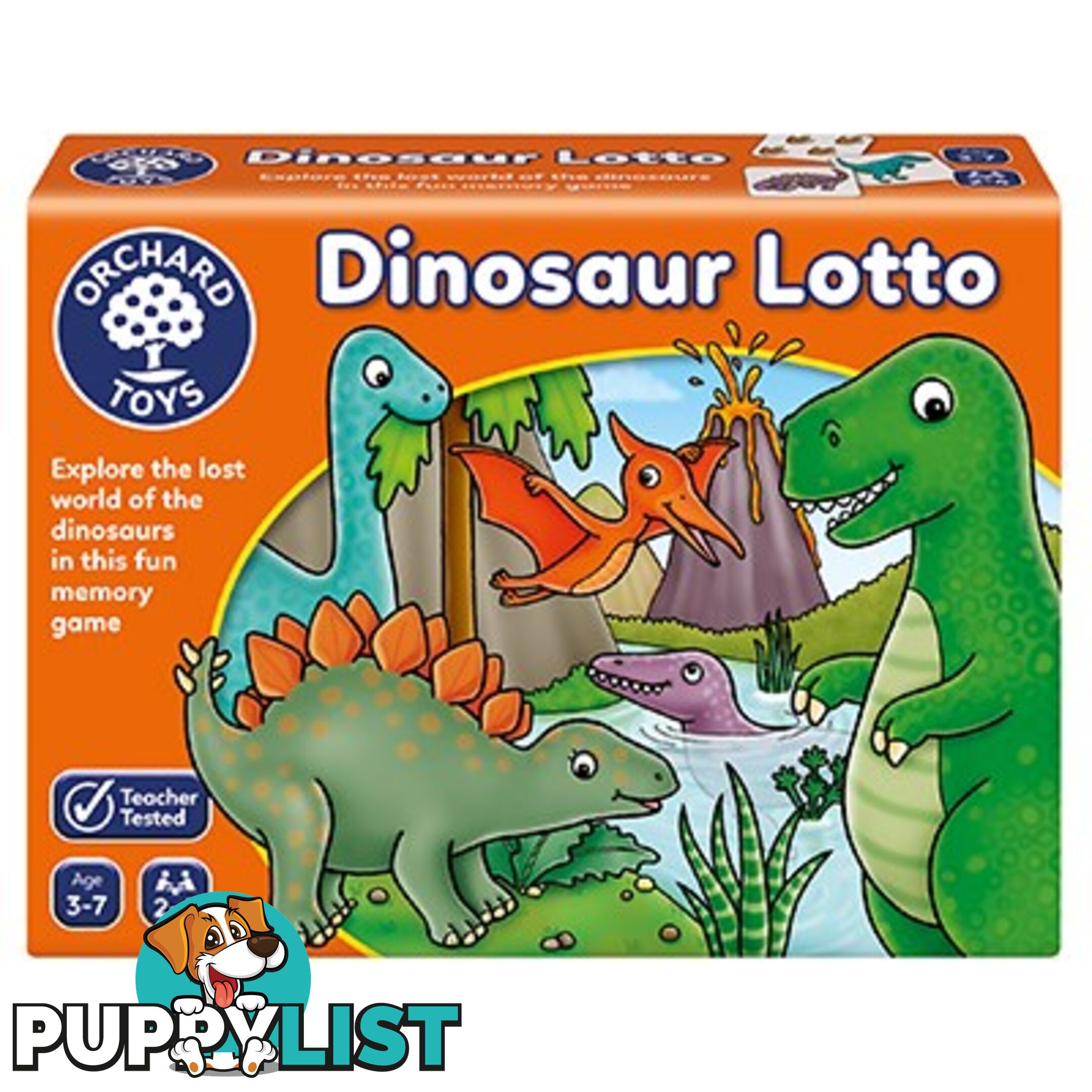 Orchard Toys - Dinosaur Lotto Game - Mdoc036n - 5011863102997