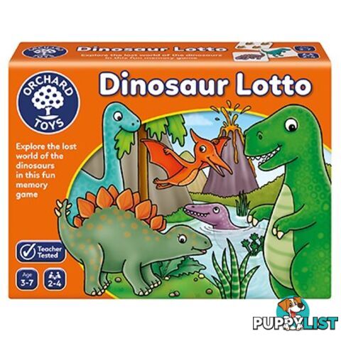 Orchard Toys - Dinosaur Lotto Game - Mdoc036n - 5011863102997