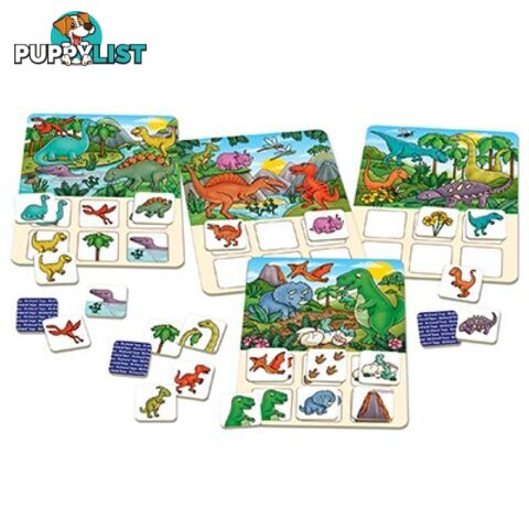 Orchard Toys - Dinosaur Lotto Game - Mdoc036n - 5011863102997