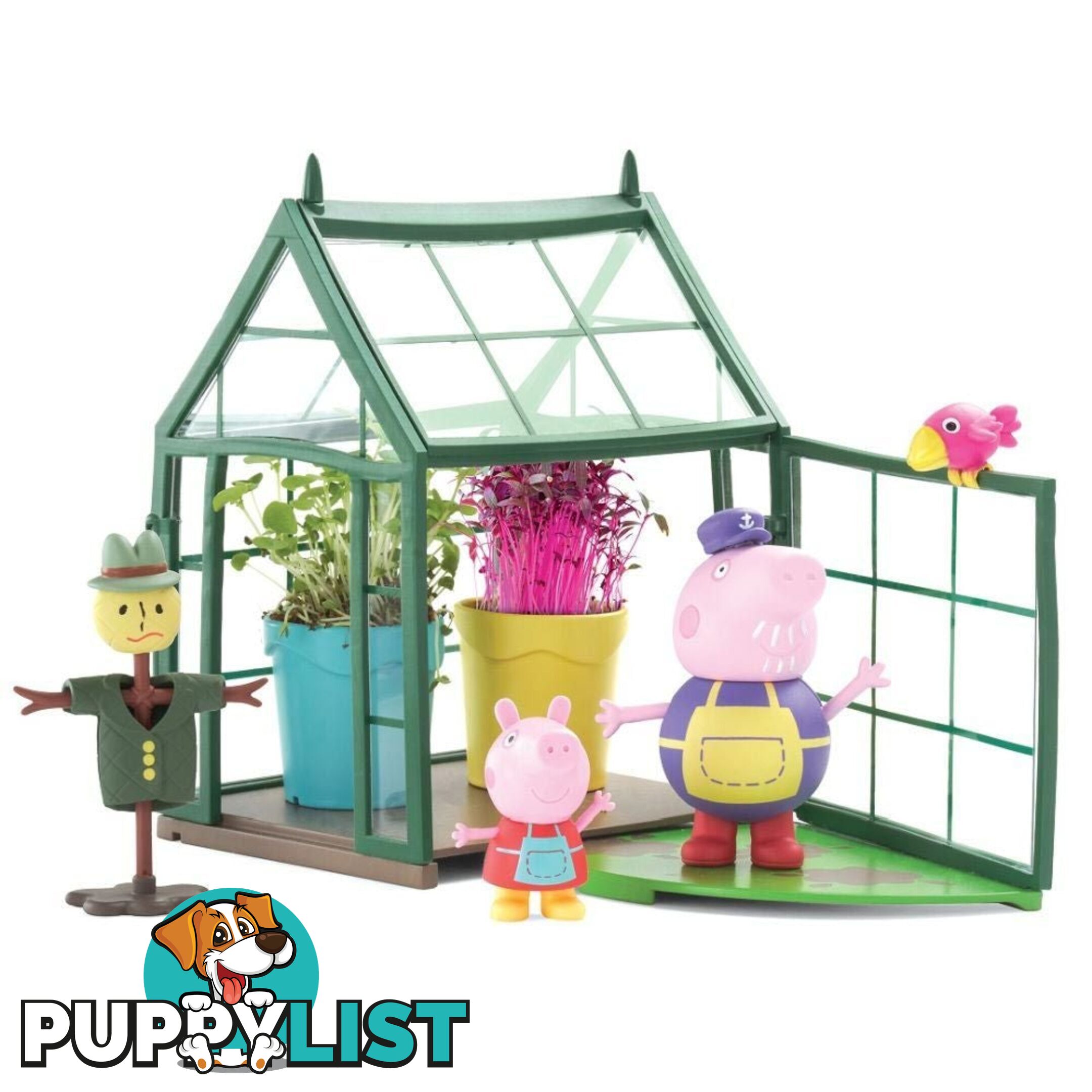 Peppa Pig - Grow & Play Grandpa Pig's Greenhouse Mj93178 - 5026175992020