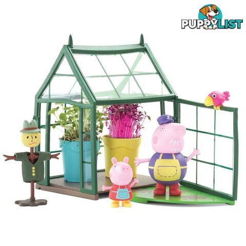 Peppa Pig - Grow & Play Grandpa Pig's Greenhouse Mj93178 - 5026175992020