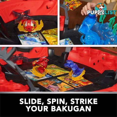 Bakugan - Battle Arena With Exclusive Special Attack Dragonoid Customizable Spinning Action Figure And Playset - Si6067045 - 778988466643