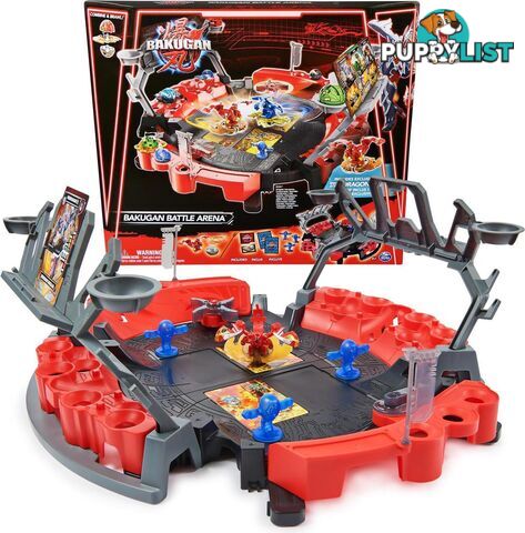 Bakugan - Battle Arena With Exclusive Special Attack Dragonoid Customizable Spinning Action Figure And Playset - Si6067045 - 778988466643