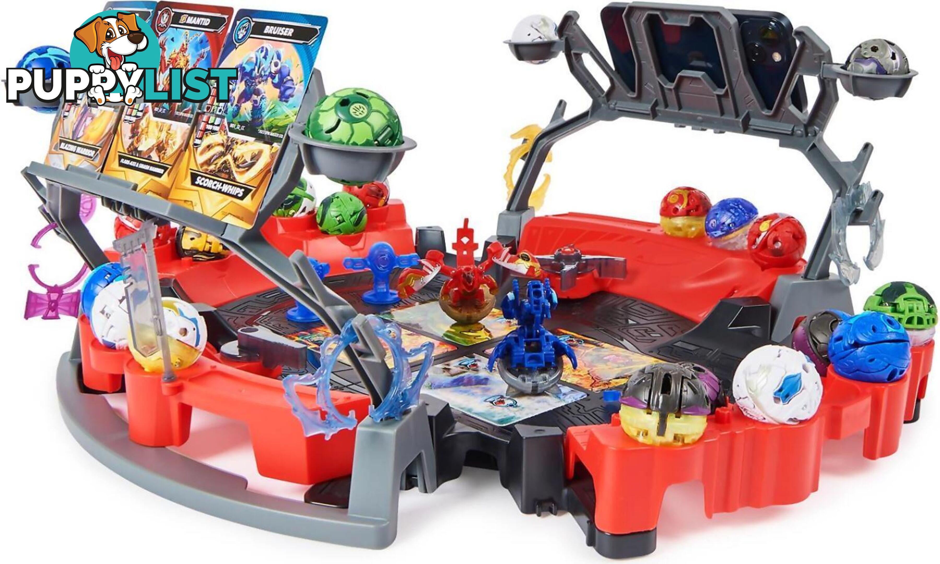 Bakugan - Battle Arena With Exclusive Special Attack Dragonoid Customizable Spinning Action Figure And Playset - Si6067045 - 778988466643