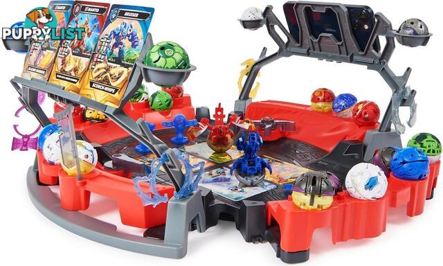 Bakugan - Battle Arena With Exclusive Special Attack Dragonoid Customizable Spinning Action Figure And Playset - Si6067045 - 778988466643