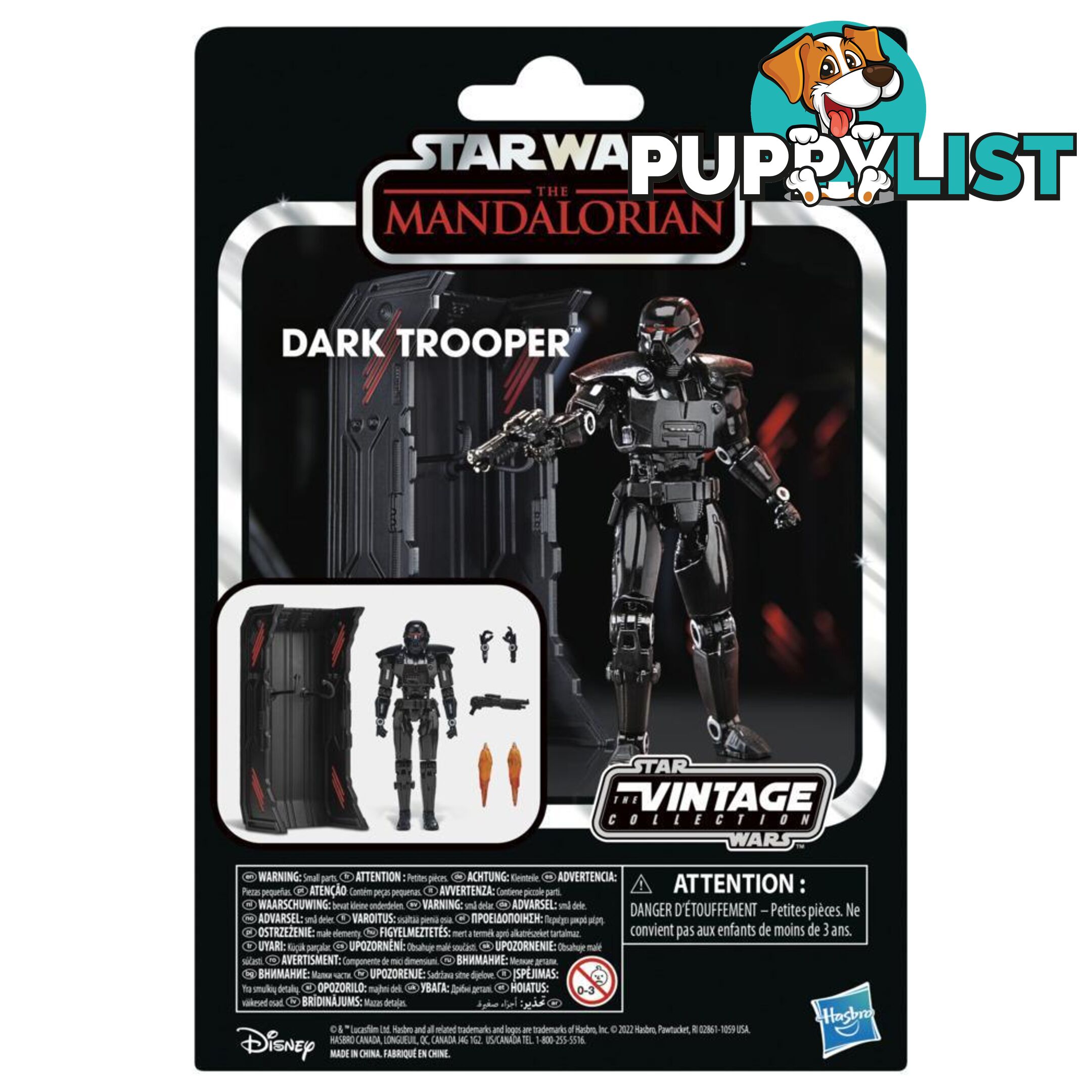 Star Wars Vintage Dark Trooper - Hbf58955loo - 5010994162825