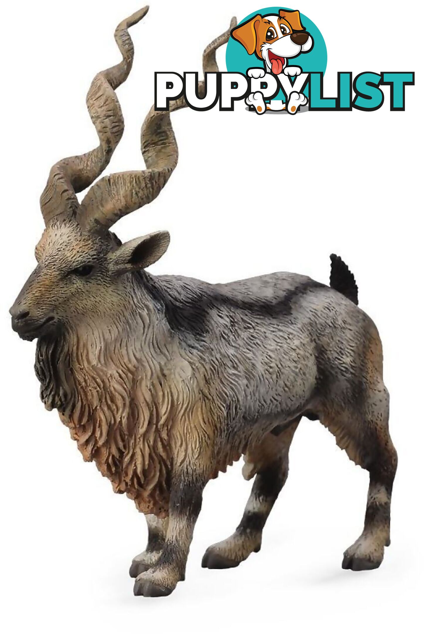 CollectA - Tadjik Markhor Large Animal Figurine - Rpco88641 - 4892900886411