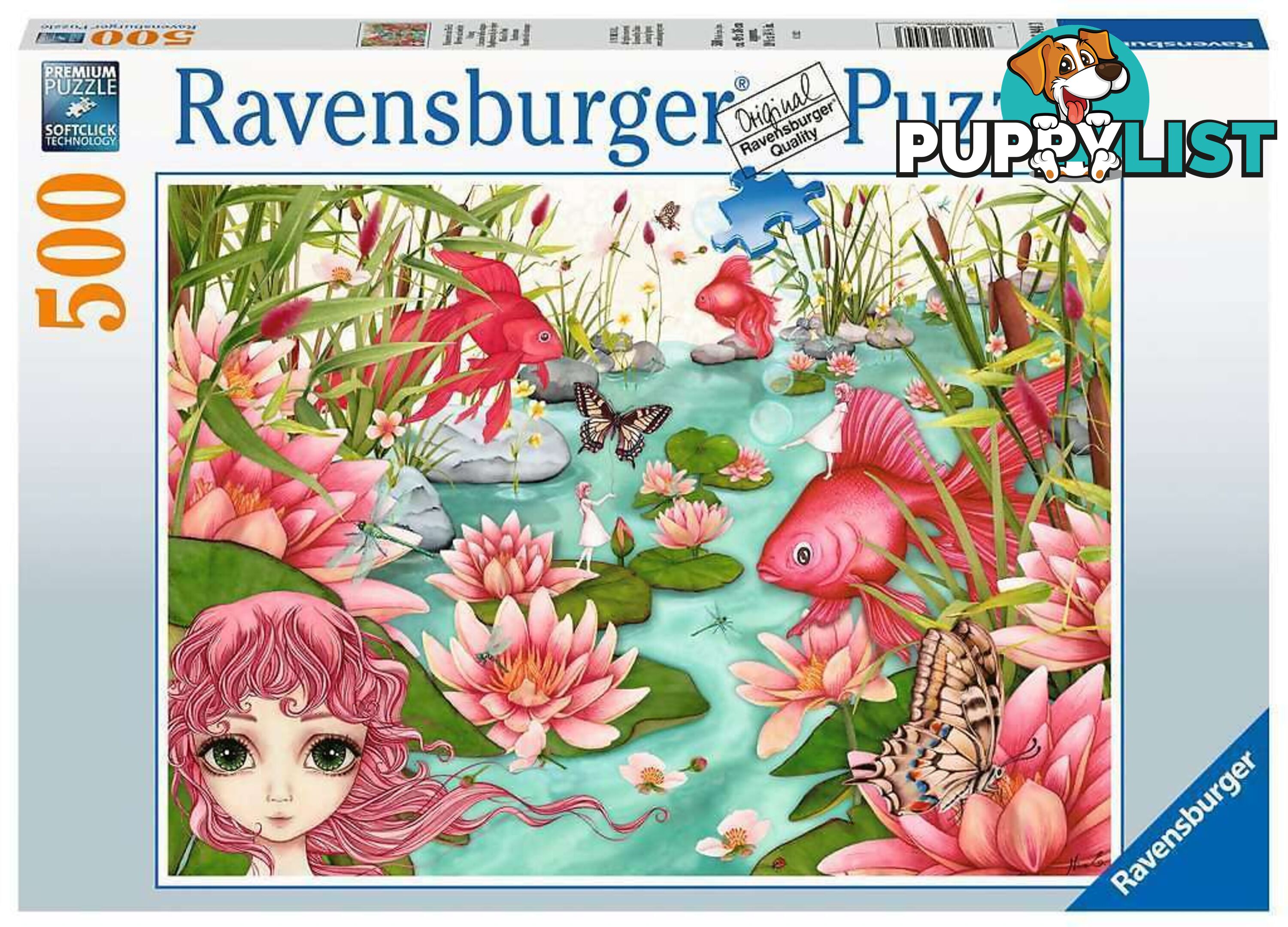 Ravensburger - Minu's Pond Daydream Jigsaw Puzzle 500pc - Mdrb16944 - 4005556169443