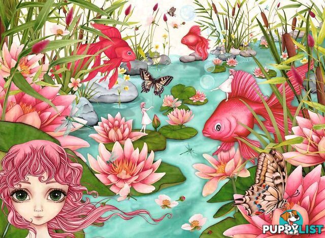 Ravensburger - Minu's Pond Daydream Jigsaw Puzzle 500pc - Mdrb16944 - 4005556169443