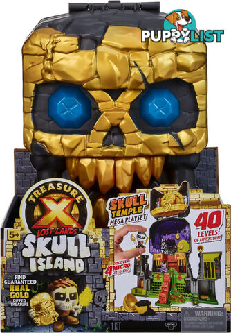 Treasure X - Lost Lands Skull Island Temple Mega Playset - Mj41732 - 630996417324