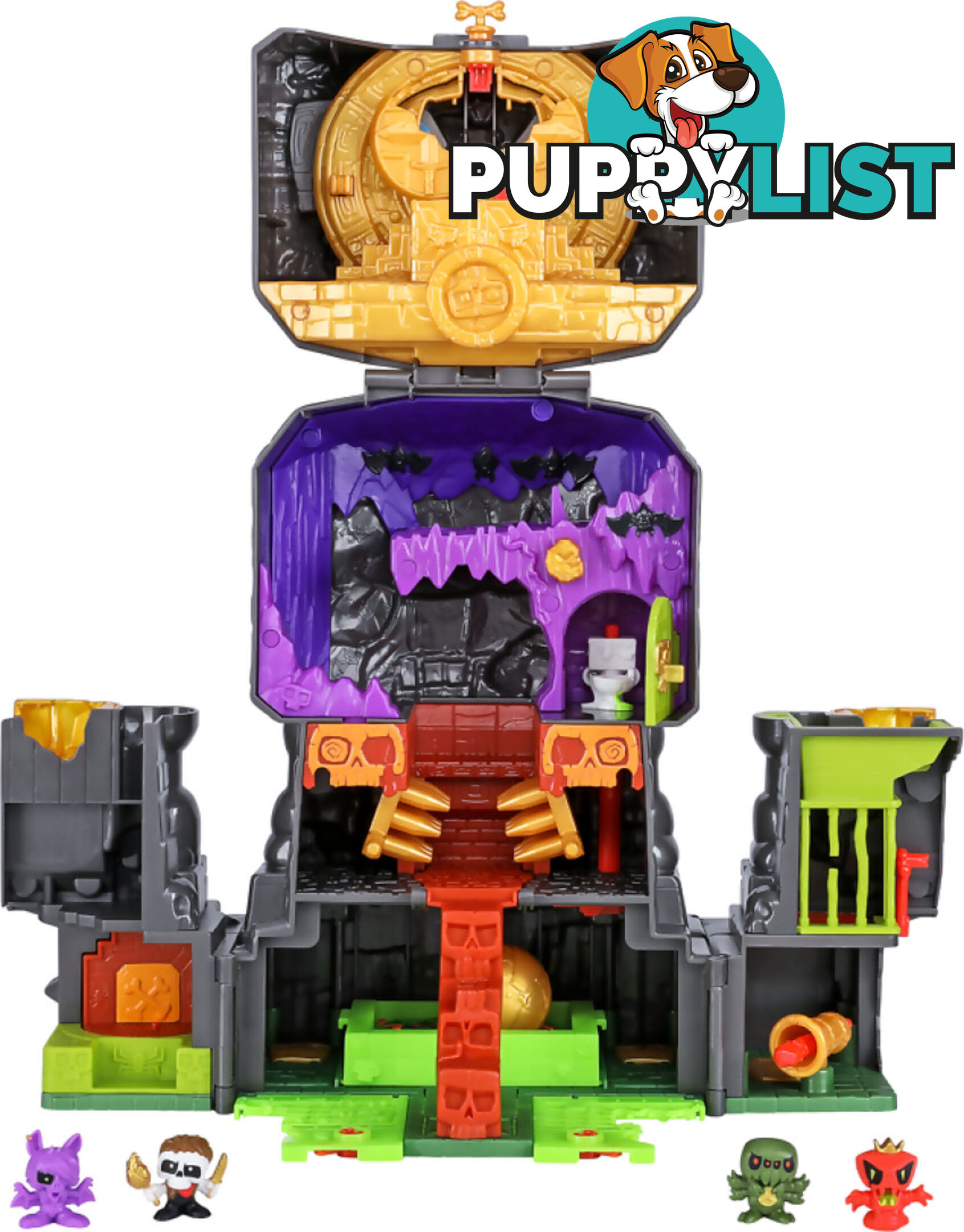 Treasure X - Lost Lands Skull Island Temple Mega Playset - Mj41732 - 630996417324