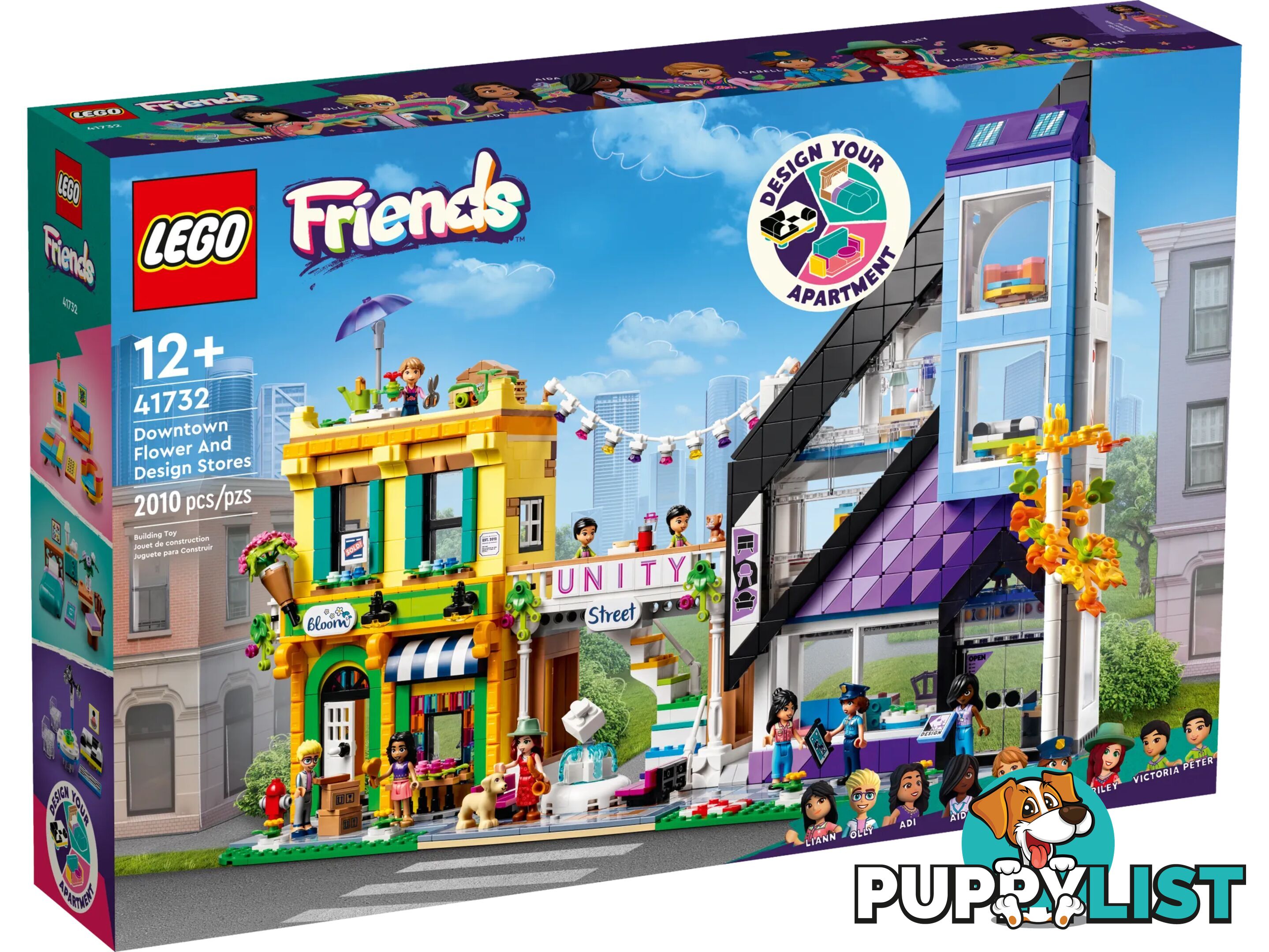 LEGO 41732 Downtown Flower & Design - Friends - 5702017415185