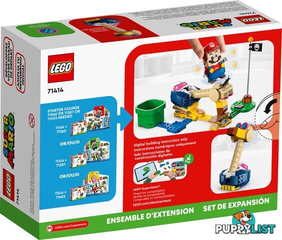 LEGO 71414 Conkdor's Noggin Bopper Expansion Set - Super Mario - 5702017399874