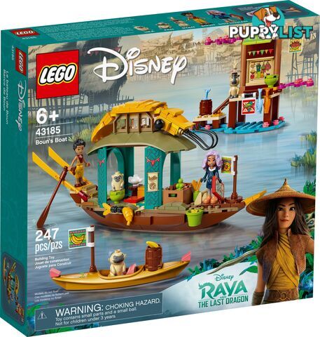 LEGO 43185 Boun's Boat - Disney Raya And The Last Dragon - 5702016746914