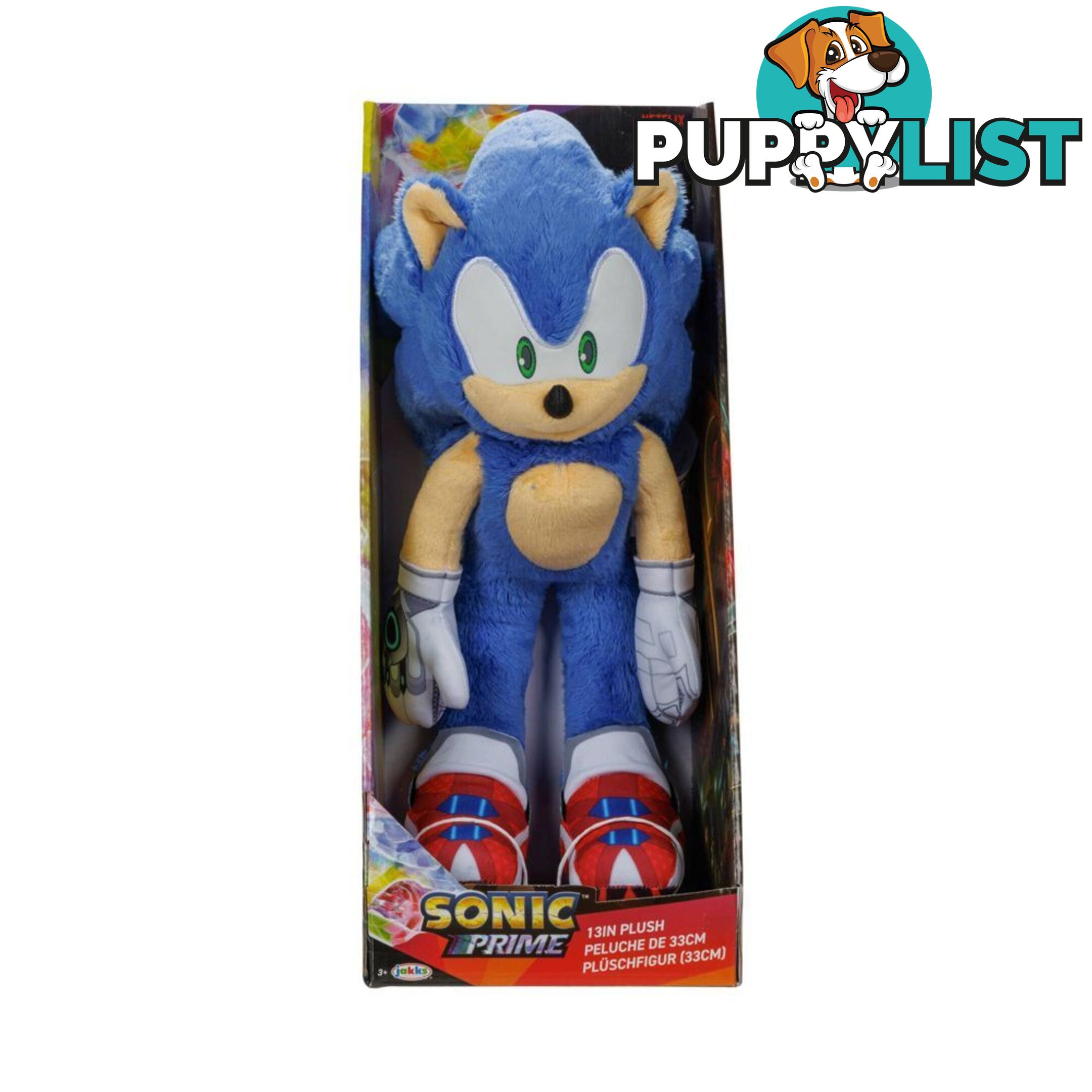 Sonic The Hedgehog - Prime 13'' Plush - Hs419174 - 192995419179