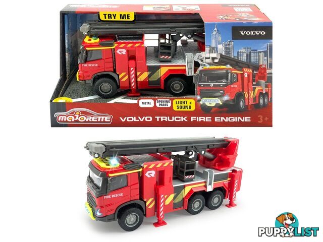 Majorette - Volvo Fmx Fire Truck - Rpmj68847 - 3467452068847