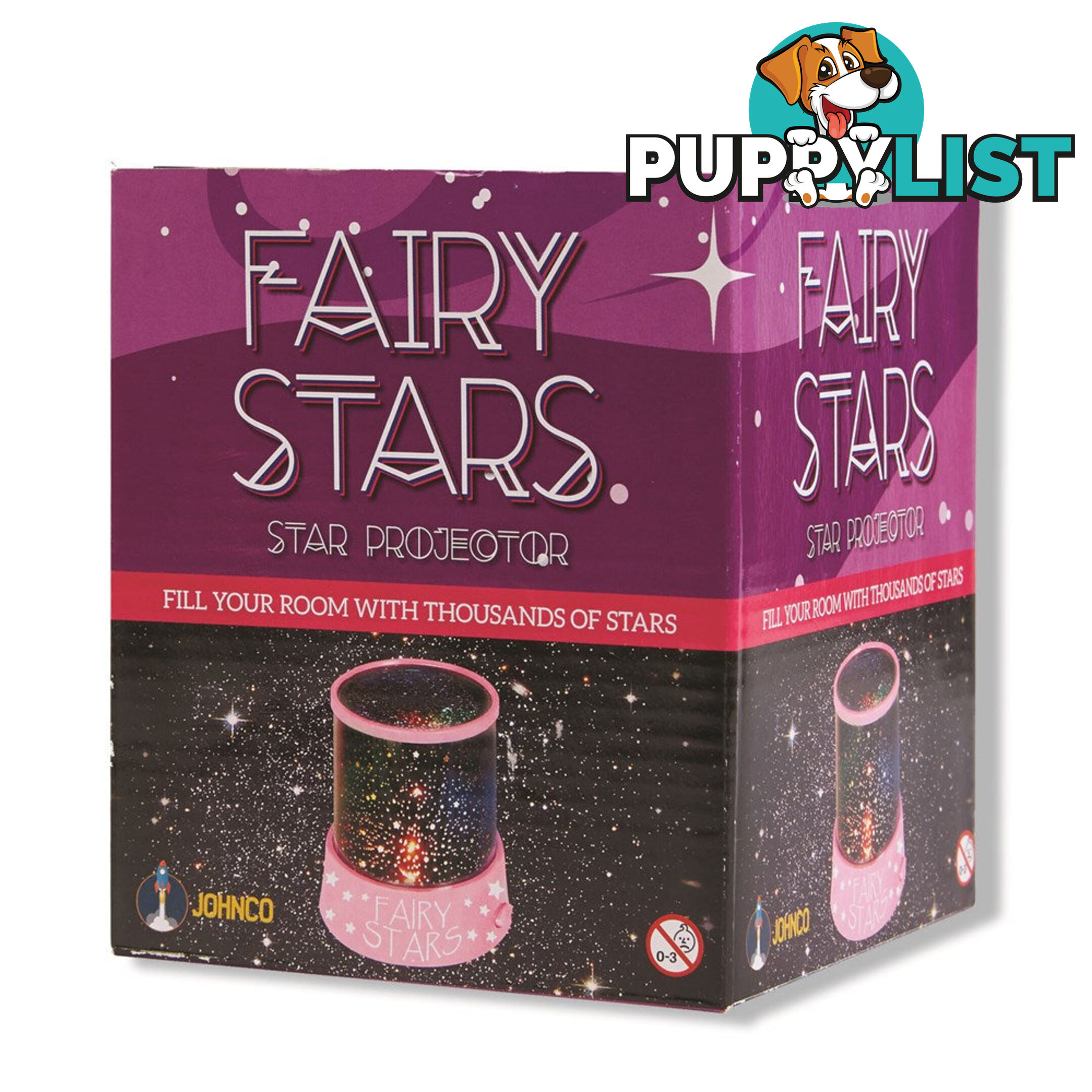 Johnco - Fairy Stars Projector Jpfs601 - 9322318003148