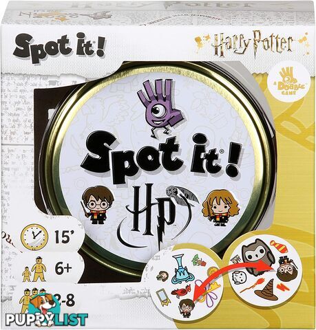 Moose Games Spot It Harry Potter Card Game Mj93443 - 3558380074380