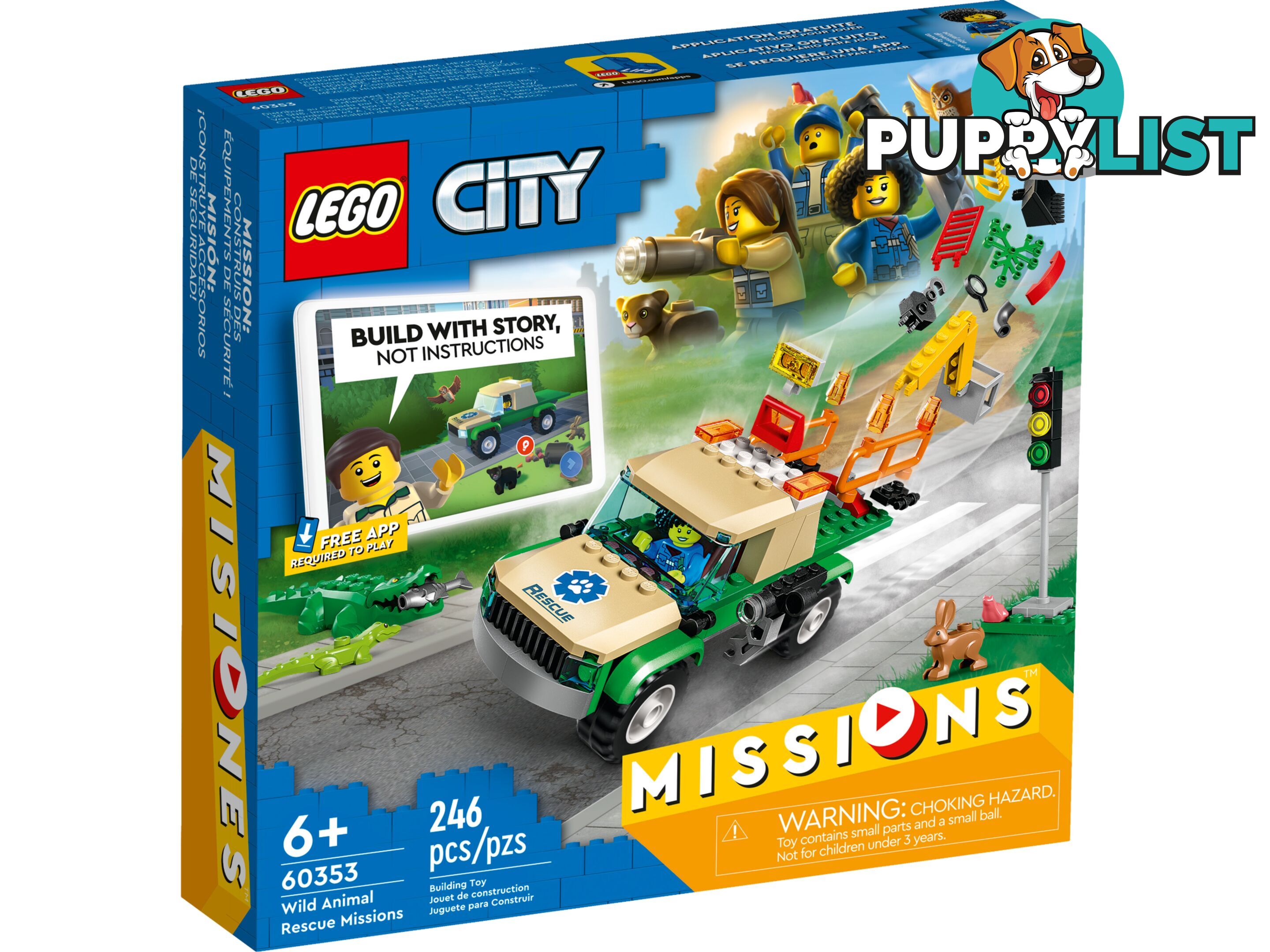 LEGO 60353 Wild Animal Rescue Missions - City - 5702017189741