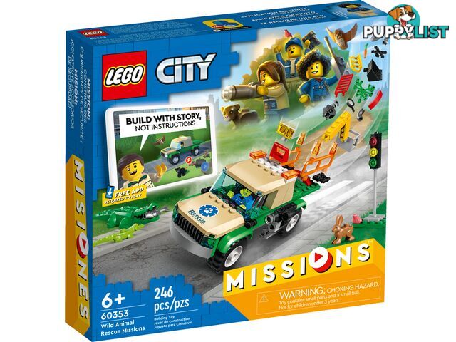 LEGO 60353 Wild Animal Rescue Missions - City - 5702017189741