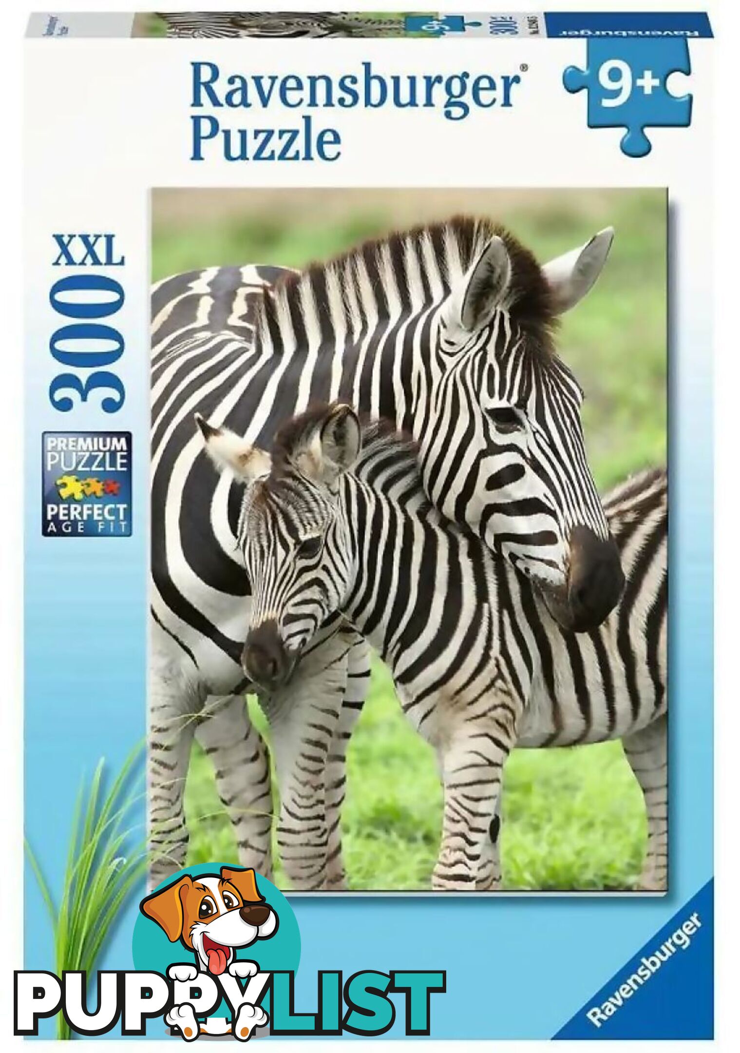 Ravensburger - Zebra Love Jigsaw Puzzle 300pc - Mdrb12948 - 4005556129485