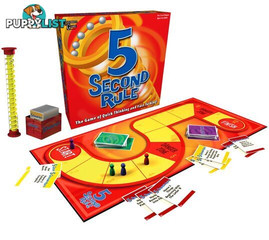 5 Second Rule Board Game - Iniversity Games - Ug04475 - 5018163005478