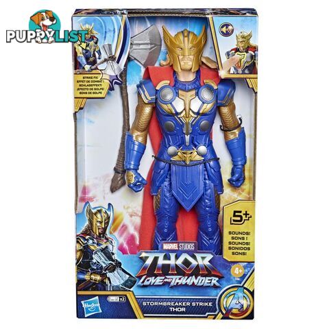 Marvel Thor Love And Thunder Stormbreaker Strike 12-inch Electronic Figure Hasbro - Hbf33605l00 - 5010993956524